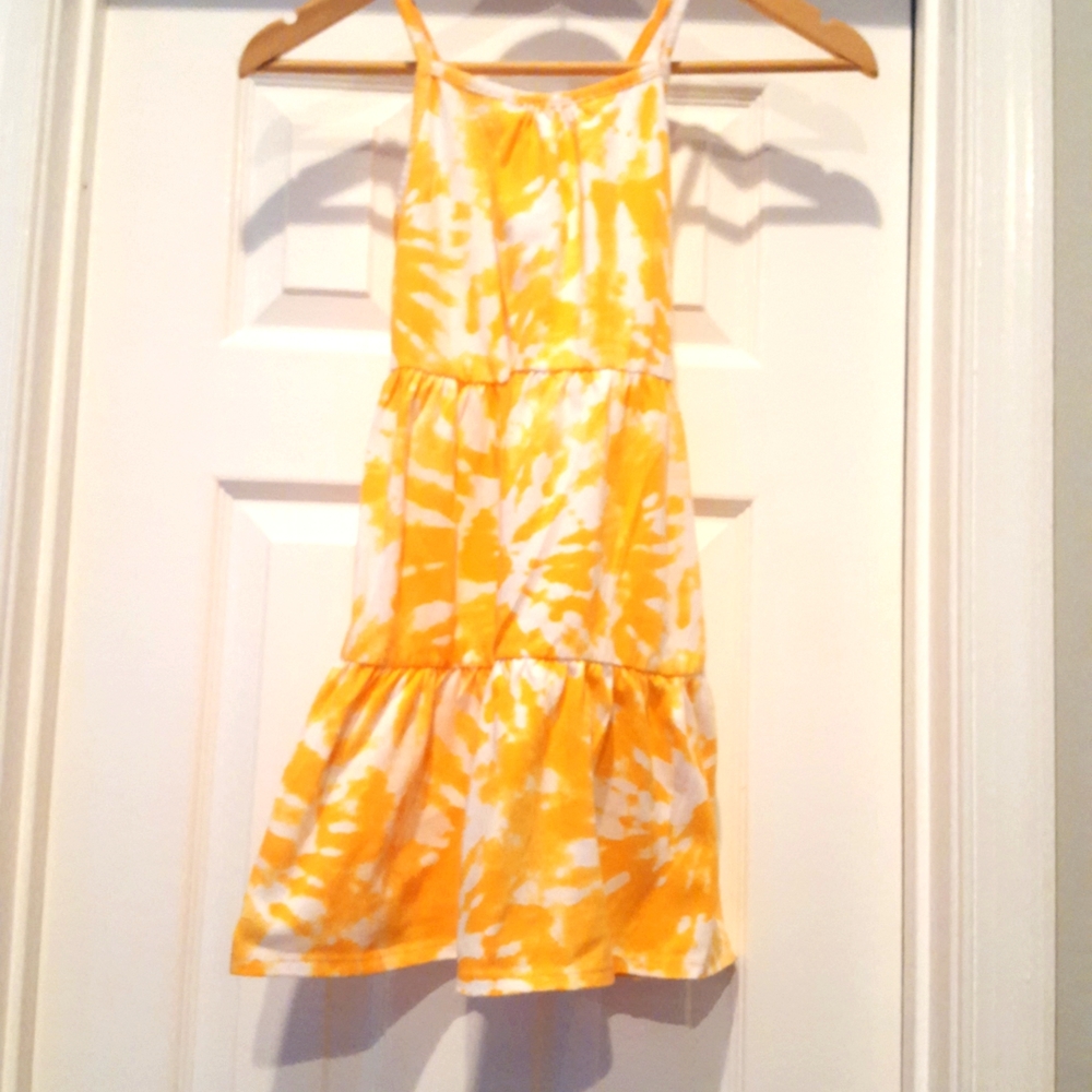 Cat and Jack Crossback Tie-Dye Dress